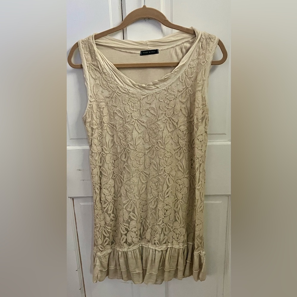 Lace mini dress